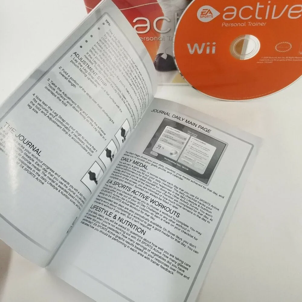 EA Sports Active Personal Trainer for Nintendo Wii Complete with Booklet TESTED